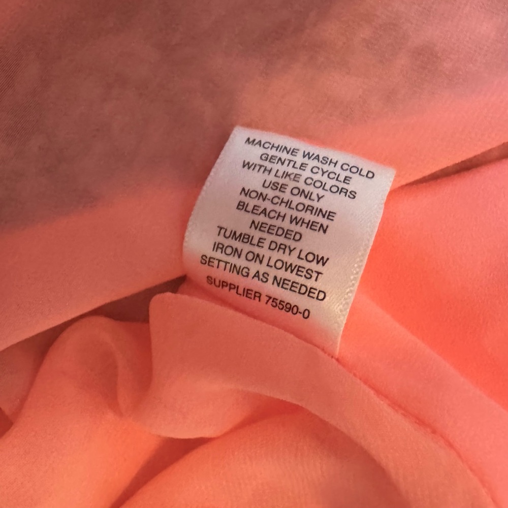 Belle Sky Vibrant Coral Sleeveless Blazer / Vest 🪷 - Picture 8 of 11